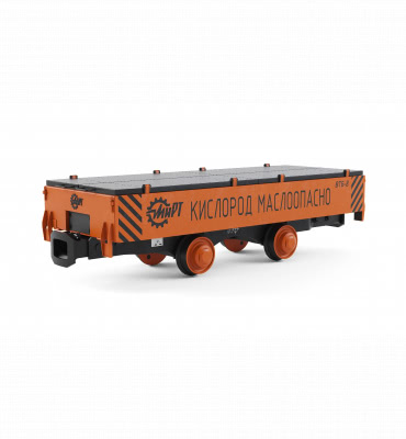 Mine trolley for transporting oxygen cylinders VTB-8