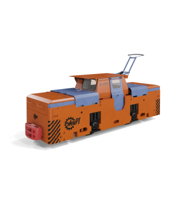 Modernization of the electric locomotive K-14 to K-17