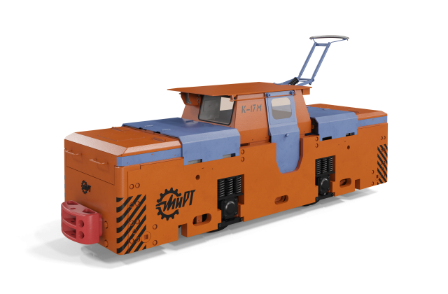Modernization of the electric locomotive K-14 to K-17